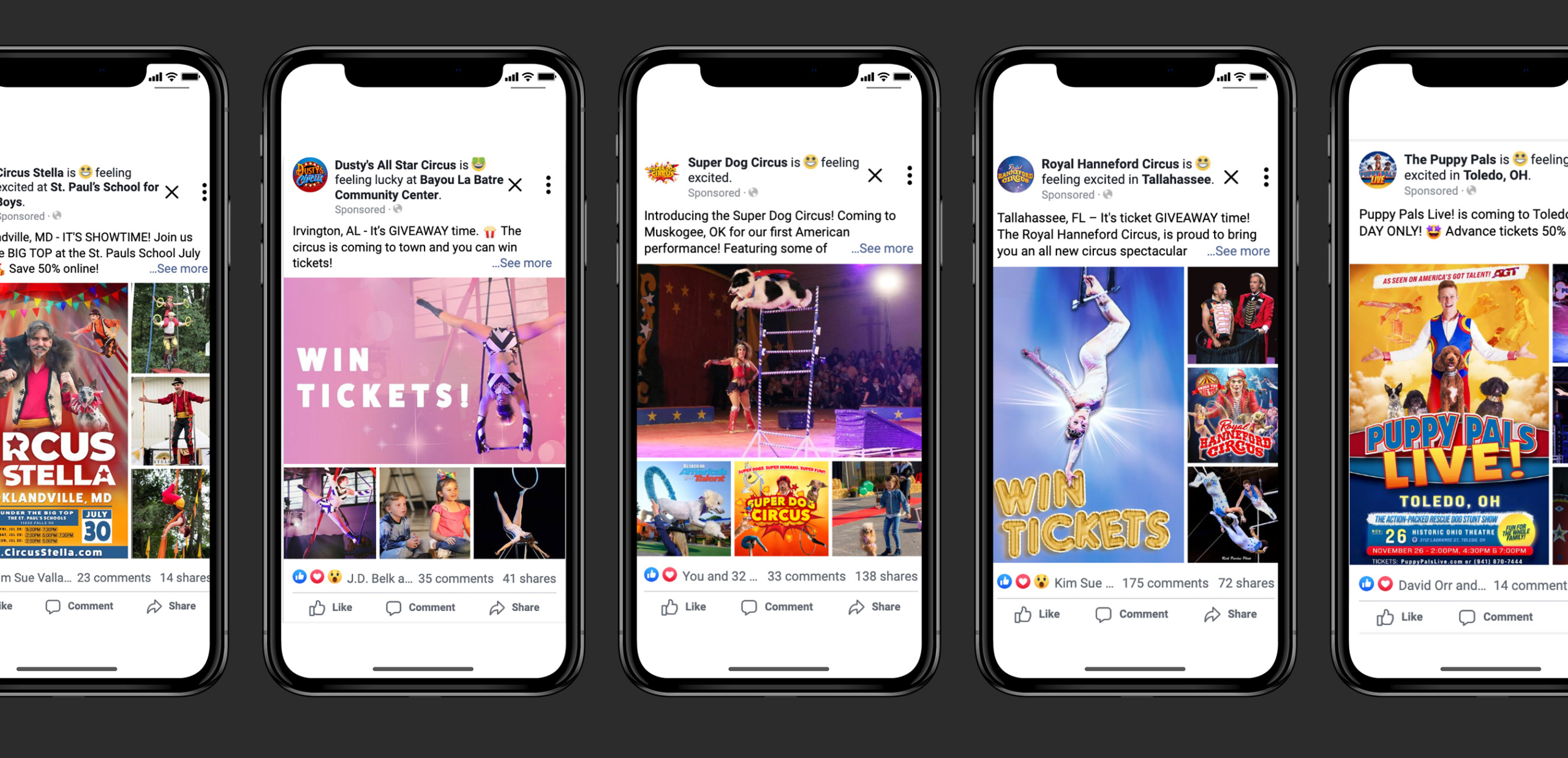 Circus Social Media