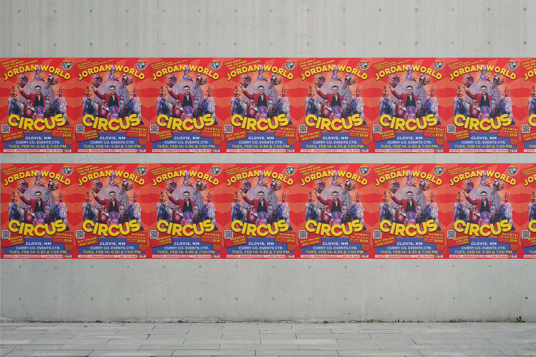 Circus Poster Designs