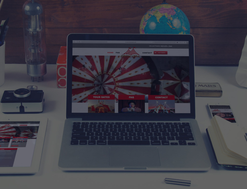 Circus Website Designs