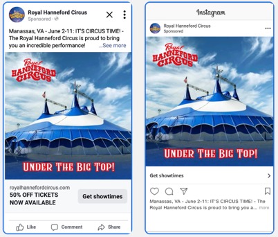 Circus Social Media